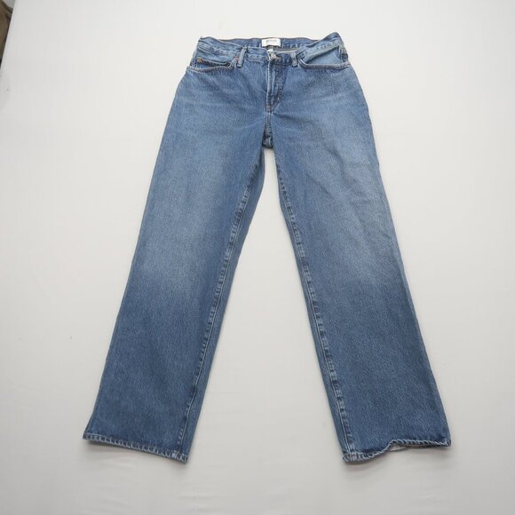 Agolde Fusion Wide Leg Baggy Jeans Size 27 - Picture 4 of 13